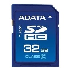 CARD SD ADATA, 32 GB, SDHC, clasa 10, standard UHS-I U1, "ASDH32GUICL10-R" (timbru verde 0.03 lei)