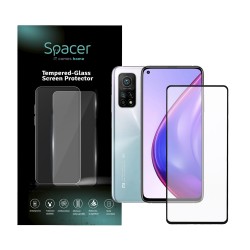 FOLIE STICLA  Spacer pentru Xiaomi Mi 10T Pro 5G, grosime 0.3mm, acoperire totala ecran, strat special anti-ulei si anti-amprent