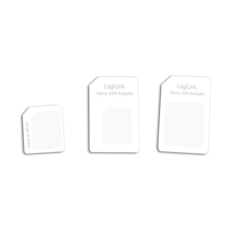 ADAPTOR LOGILINK pt. SIM, de la nano SIM, la standard SIM "AA0047" (timbru verde 0.03 lei)