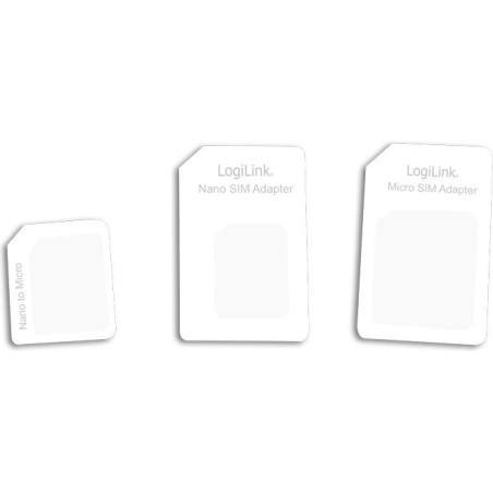 ADAPTOR LOGILINK pt. SIM, de la nano SIM, la standard SIM "AA0047" (timbru verde 0.03 lei)