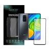 FOLIE STICLA  Spacer pentru Xiaomi Redmi Note 9, grosime 0.3mm, acoperire totala ecran, strat special anti-ulei si anti-amprenta