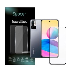 FOLIE STICLA  Spacer pentru Xiaomi Redmi Note 10 5G, grosime 0.3mm, acoperire totala ecran, strat special anti-ulei si anti-ampr