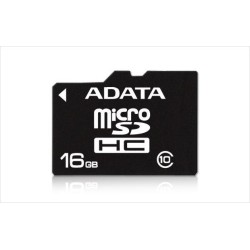MicroSD ADATA SDHC 16GB (Clasa  10), "AUSDH16GUICL10-R"