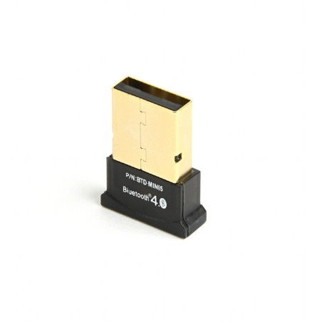 ADAPTOARE Bluetooth Gembird, conectare prin USB 2.0, distanta 50 m (pana la), Bluetooth v4.0, antena interna, "BTD-MINI5" (timbr