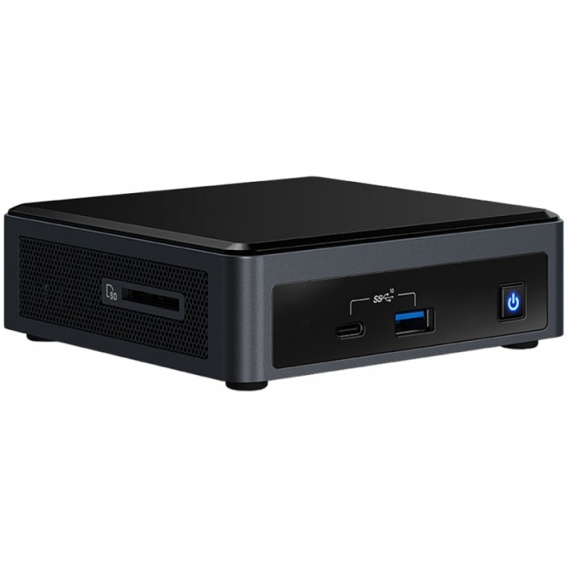 NUC INTEL, 10 Performance kit, Ultra Compact Form Factor, i3 10110U, nu RAM, nu HDD, nu SSD,  placa video Intel UHD Graphics, "B