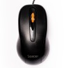 MOUSE  Spacer, PC sau NB, cu fir, USB, optic, 1200 dpi, butoane/scroll 3/1, , negru, "SPMO-F01" (timbru verde 0.18 lei)