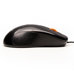 MOUSE  Spacer, PC sau NB, cu fir, USB, optic, 1200 dpi, butoane/scroll 3/1, , negru, "SPMO-F01" (timbru verde 0.18 lei)