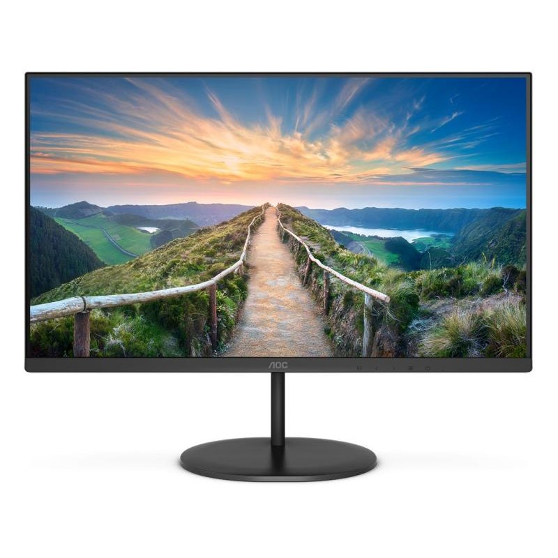 MONITOR  AOC - gaming 27 inch, home | office, IPS, 4K UHD (3840 x 2160), Wide, 350 cd/mp, 4 ms, HDMI x 2 | DisplayPort, "U27V4EA
