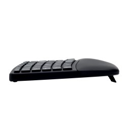 TASTATURA Kensington, "Profit Ergo", wireless, Bluetooth | 2.4GHz, 108 taste, palmrest, negru, "K75401UK" (timbru verde 0.8 lei)