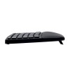TASTATURA Kensington, "Profit Ergo", wireless, Bluetooth | 2.4GHz, 108 taste, palmrest, negru, "K75401UK" (timbru verde 0.8 lei)