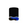 MOUSE pad KENSINGTON Duo Gel, suport ergonomic pentru incheietura mainii, cu gel, albastru/negru, "62401"