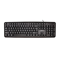 TASTATURA SPACER USB, 104 taste, anti-spill, black, "SPKB-S62"/45505855   (timbru verde 0.8 lei)