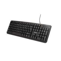 TASTATURA SPACER USB, 104 taste, anti-spill, black, "SPKB-S62"/45505855   (timbru verde 0.8 lei)