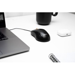 MOUSE  Spacer, PC sau NB, cu fir, USB, optic, 1200 dpi, butoane/scroll 3/1, , negru, "SPMO-F01" (timbru verde 0.18 lei)