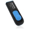 MEMORIE USB 3.2 ADATA 64 GB, retractabila, carcasa plastic, negru / albastru, "AUV128-64G-RBE" (timbru verde 0.03 lei)