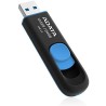 MEMORIE USB 3.2 ADATA 64 GB, retractabila, carcasa plastic, negru / albastru, "AUV128-64G-RBE" (timbru verde 0.03 lei)