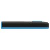 MEMORIE USB 3.2 ADATA 64 GB, retractabila, carcasa plastic, negru / albastru, "AUV128-64G-RBE" (timbru verde 0.03 lei)