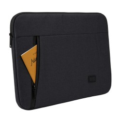 HUSA CASE LOGIC notebook 14 inch, 1 compartiment, buzunar frontal, black,  "HUXS214 BLACK" / 3204641"