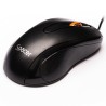 MOUSE  Spacer, PC sau NB, cu fir, USB, optic, 1200 dpi, butoane/scroll 3/1, , negru, "SPMO-F01" (timbru verde 0.18 lei)
