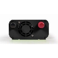 INVERTER GEMBIRD cu sinusoida simulata, Inverter auto, 1200W, Schuko x 1, USB 5V / 2.1A, baterie 10-16V, "EG-PWC1200-01", (timbr