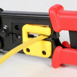 CLESTE sertizare mufe, GEMBIRD, functii: sertizare mufe, taiere cablu, compatibil pass-through conectori, "T-WC-05"