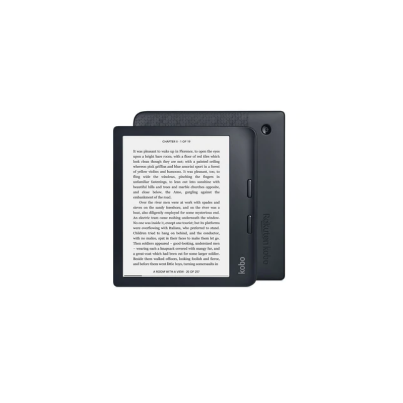 Kobo N418-KU-BK-K-EP Libra 2 e-Book Reader E Ink Carta 1200 touchscreen 7 inch 1680 xxxx 1264 Black, "N418-KU-BK-K-EP" (timbru v