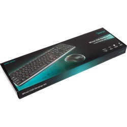 KIT wired SPACER USB, tastatura "SPKB-S62" + mouse optic "SPMO-F01", black, "SPDS-S6201" 45505412   (timbru verde 0.8 lei)