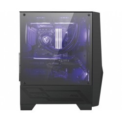 CARCASA MSI Middle Tower, ATX, "MAG FORGE 100M", fara sursa, sticla securizata, fan x 3, USB 3.2 gen 1 x 2, Jack 3.5 mm x 2, mes