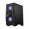 CARCASA MSI Middle Tower, ATX, "MAG FORGE 100M", fara sursa, sticla securizata, fan x 3, USB 3.2 gen 1 x 2, Jack 3.5 mm x 2, mes