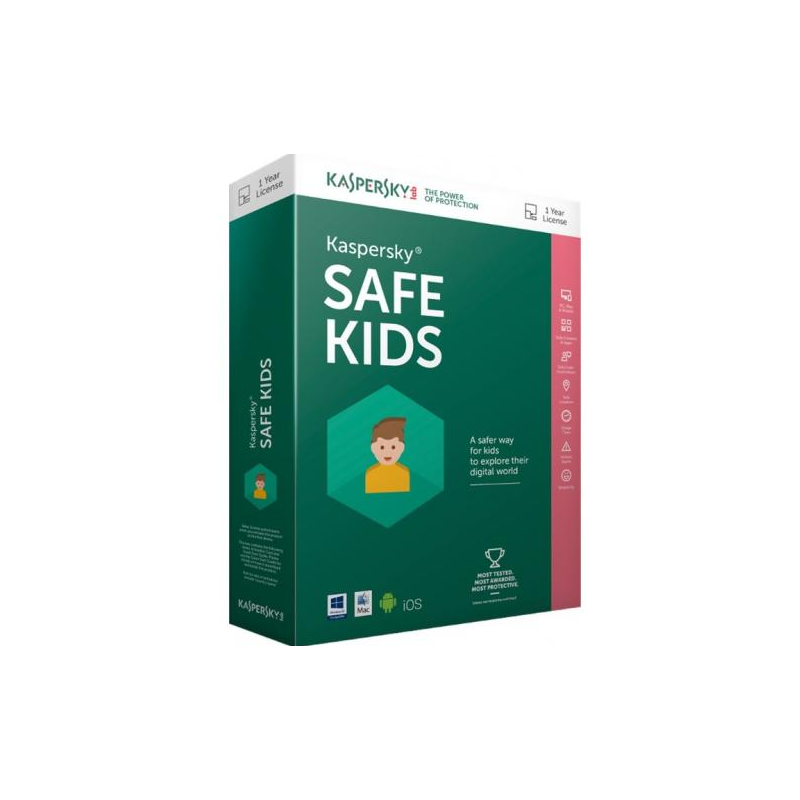 LICENTA ELECTRONICA Kaspersky Safe Kids Eastern Europe Edition. 1-User 1 year Base License Pack- valabile doar pe teritoriul Rom