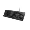 TASTATURA SPACER USB, 104 taste, anti-spill, black, "SPKB-S62"/45505855   (timbru verde 0.8 lei)