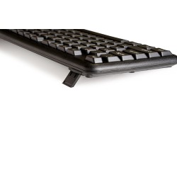 TASTATURA SPACER USB, 104 taste, anti-spill, black, "SPKB-S62"/45505855   (timbru verde 0.8 lei)