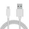 CABLU alimentare si date SPACER, pt. smartphone, USB 2.0 (T) la Micro-USB 2.0 (T), PVC, bulk, 1.8m, alb "SPDC-MICRO-PVC-W-1.8" (