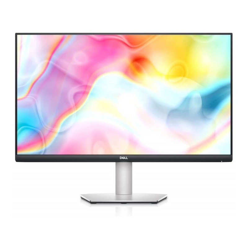 MONITOR Dell 27 inch, home | office, IPS, WQHD (2560 x 1440), Wide, 350 cd/mp, 5 ms, HDMI x 2, "S2722DC" (timbru verde 7 lei)