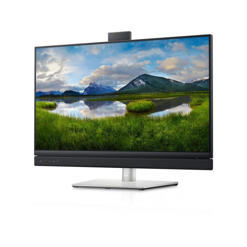MONITOR Dell 27 inch, videoconferinta, IPS, WQHD (2560 x 1440), Wide, 350 cd/mp, 5 ms, HDMI | DisplayPort x 2, "C2722DE" (timbru