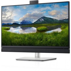 MONITOR Dell 27 inch, videoconferinta, IPS, WQHD (2560 x 1440), Wide, 350 cd/mp, 5 ms, HDMI | DisplayPort x 2, "C2722DE" (timbru