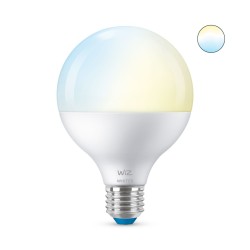 BEC smart LED Philips, soclu E27, putere 11W, forma sferic, lumina toate nuantele de alb, alimentare 220 - 240 V, "0000087186997
