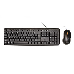 KIT wired SPACER USB, tastatura "SPKB-S62" + mouse optic "SPMO-F01", black, "SPDS-S6201" 45505412   (timbru verde 0.8 lei)