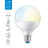 BEC smart LED Philips, soclu E27, putere 11W, forma sferic, lumina toate nuantele de alb, alimentare 220 - 240 V, "0000087186997