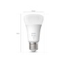 BEC smart LED Philips, soclu E27, putere 9.5W, forma clasic, lumina alb, alimentare 220 - 240 V, "000008719514288232" (timbru ve