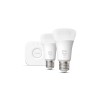SET 2 becuri smart LED Philips, soclu E27, putere 10W, forma clasic, lumina alb, alimentare 220 - 240 V, "000008719514289116" (t