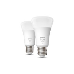 SET 2 becuri smart LED Philips, soclu E27, putere 9.5W, forma clasic, lumina alb calda, alimentare 220 - 240 V, "000008719514289
