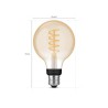 BEC smart LED Philips, soclu E27, putere 7W, forma clasic, lumina toate nuantele de alb, alimentare 220 - 240 V, "00000871951430
