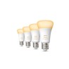 SET 4 becuri smart LED Philips, soclu E27, putere 6W, forma clasic, lumina toate nuantele de alb, alimentare 220 - 240 V, "00000