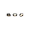 SET 3 SPOTURI incastrate smart LED Philips, soclu GU10, putere 5.7W, forma spot, lumina multicolora, alimentare 220 - 240 V, "00