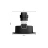 SET 3 SPOTURI incastrate smart LED Philips, soclu GU10, putere 5.7W, forma spot, lumina multicolora, alimentare 220 - 240 V, "00