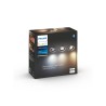 SET 3 SPOTURI incastrate smart LED Philips, soclu GU10, putere 5.7W, forma spot, lumina multicolora, alimentare 220 - 240 V, "00