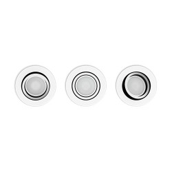 SET 3 SPOTURI incastrate smart LED Philips, soclu GU10, putere 5.7W, forma spot, lumina toate nuantele de alb, alimentare 220 - 