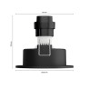 SET 3 SPOTURI incastrate smart LED Philips, soclu GU10, putere 5.7W, forma spot, lumina toate nuantele de alb, alimentare 220 - 