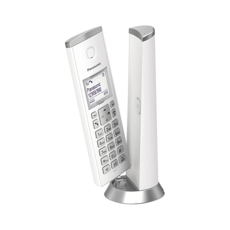 Telefon DECT, alb, KX-TGK210FXW, Panasonic (timbru verde 0.8 lei)